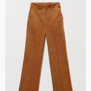 NWT — H&M Wide Leg Corduroy Pants — Size 6